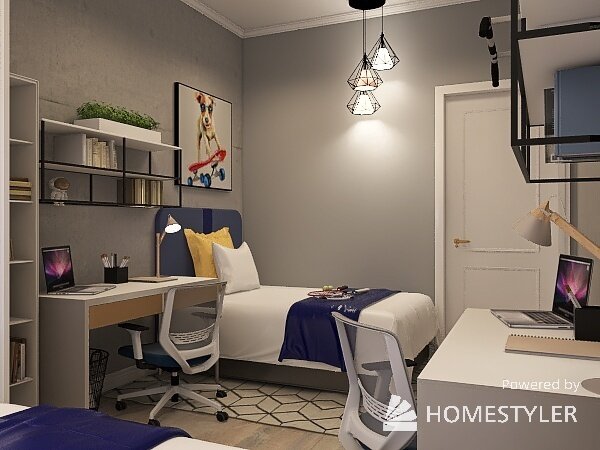 Фото из портфолио Детская 15кв.м. – фотографии дизайна интерьеров на INMYROOM