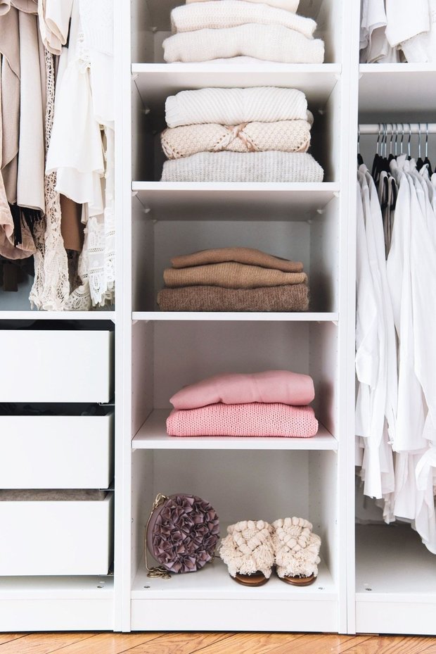 Фотография: Гардеробная в стиле Скандинавский, Советы, квартира под сдачу, Ольга Дуквен, Домострой – фото на INMYROOM