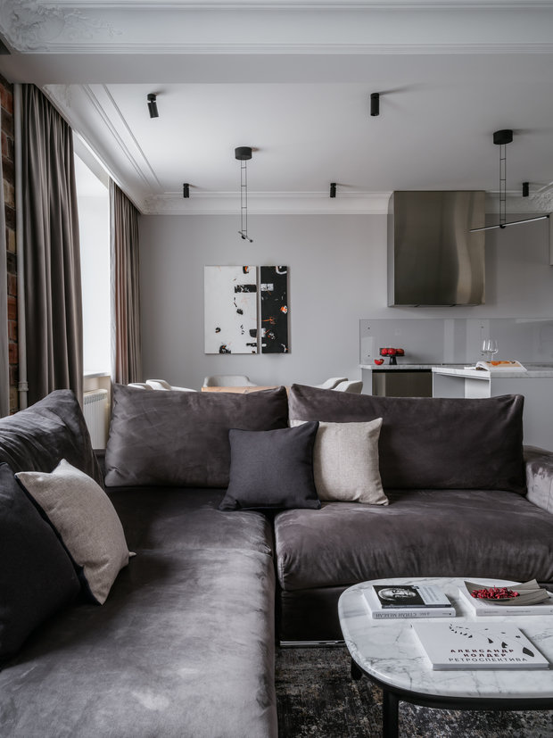 Фотография: Кухня и столовая в стиле Современный, Квартира, Проект недели, Москва, 60-90 метров, Анна Васильева, Ayond interios by Anna Vasilieva – фото на INMYROOM