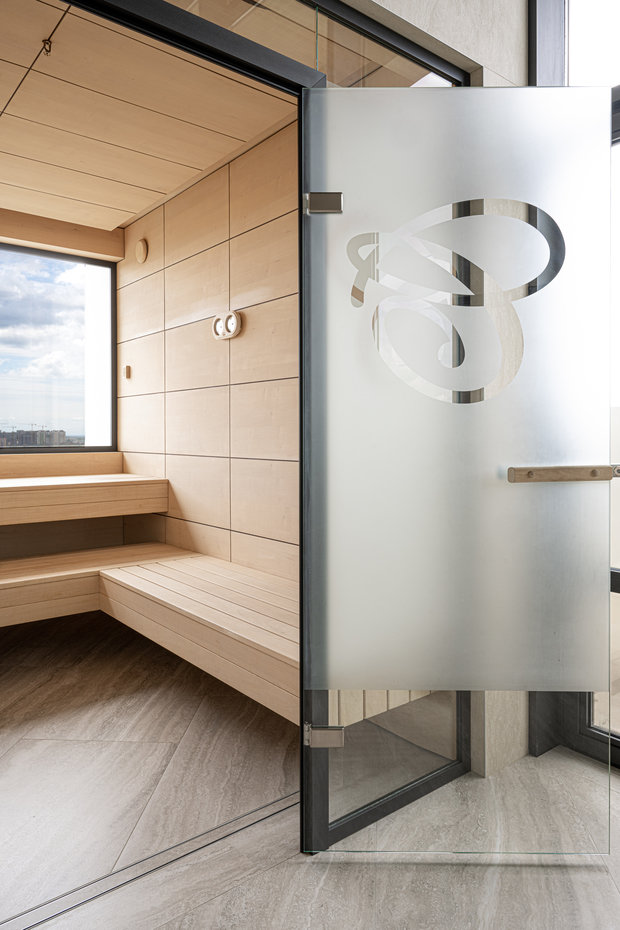 Фото из портфолио Сауна с большим окном – фотографии дизайна интерьеров на INMYROOM