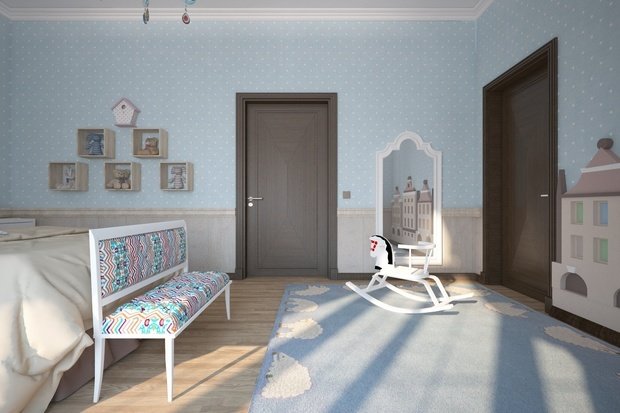 Фото из портфолио Комната двух сестер 3 и 5 лет – фотографии дизайна интерьеров на INMYROOM