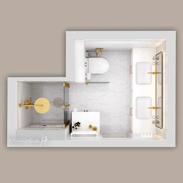 Фото из портфолио Мастер спальня – фотографии дизайна интерьеров на INMYROOM