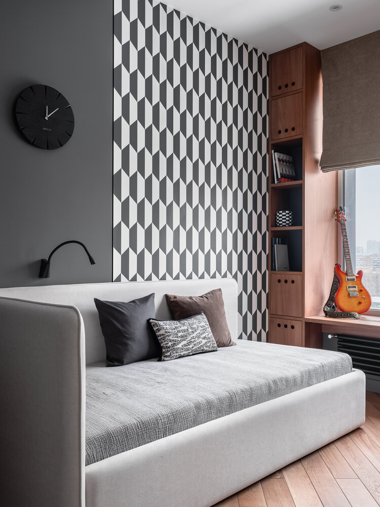 Фотография: Детская в стиле Современный, Квартира, Проект дня, Москва, Эко, 2 комнаты, 60-90 метров, Лина Савина – фото на INMYROOM Фотография: Детская в стиле Современный, Квартира, Проект дня, Москва, Эко, 2 комнаты, 60-90 метров, Лина Савина – фото на INMYROOM