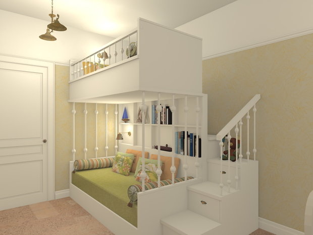 Фото из портфолио ДЕТСКАЯ – фотографии дизайна интерьеров на INMYROOM