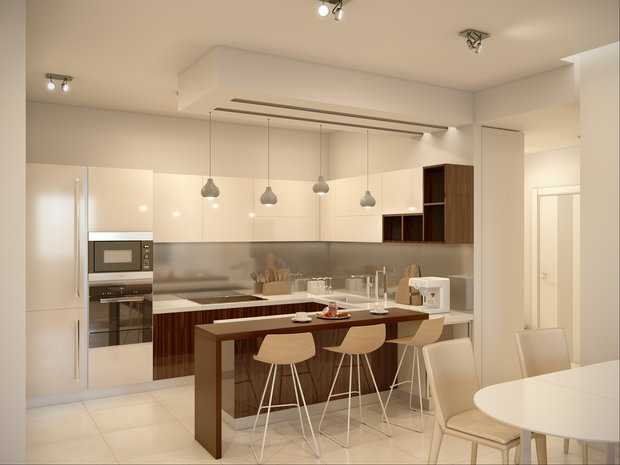 Фото из портфолио ЖК "Триколор" – фотографии дизайна интерьеров на INMYROOM