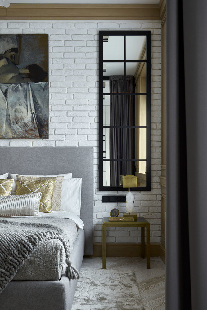 Фотография: Спальня в стиле Современный, Лофт, Квартира, Студия, Проект недели, 40-60 метров, Антонина Синчугова – фото на INMYROOM