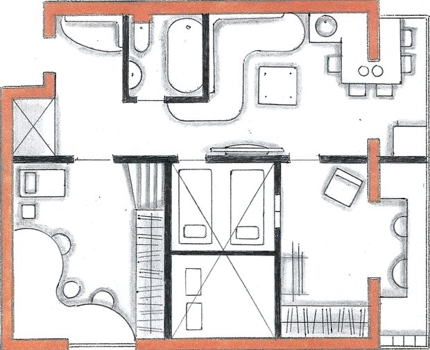 Фото из портфолио Мои перепланировки – фотографии дизайна интерьеров на INMYROOM
