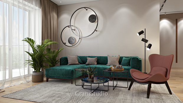 Фото из портфолио Краски осени – фотографии дизайна интерьеров на INMYROOM