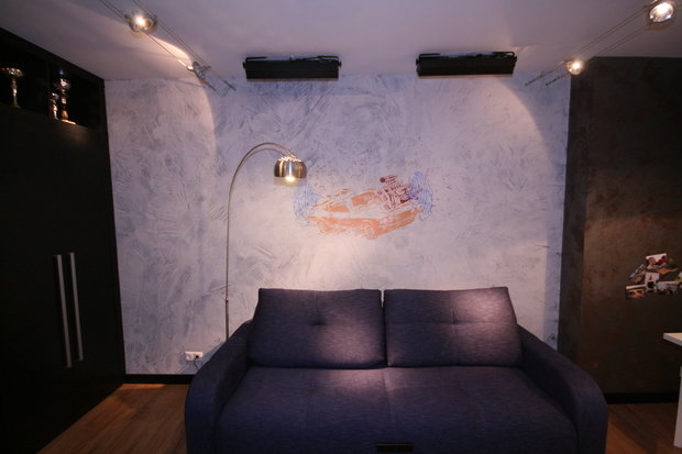 Фото из портфолио Комната для взрослого сына в стиле лофт – фотографии дизайна интерьеров на INMYROOM