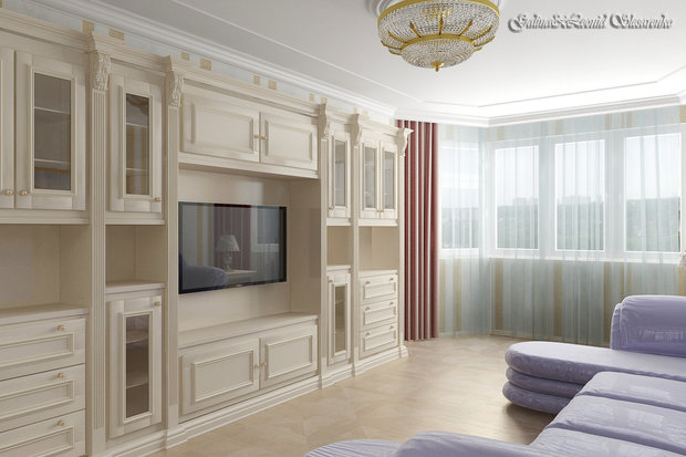 Фото из портфолио Бутово Парк – фотографии дизайна интерьеров на InMyRoom.ru