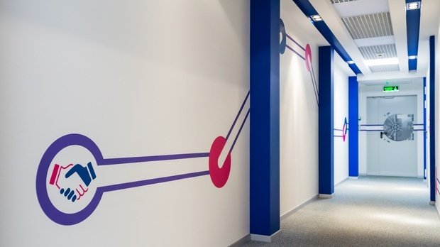 Фото из портфолио Креативная навигация для ЦОД Linxdatacenter – фотографии дизайна интерьеров на INMYROOM