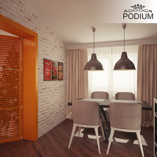Фото из портфолио Кухня в стиле Лофт – фотографии дизайна интерьеров на INMYROOM