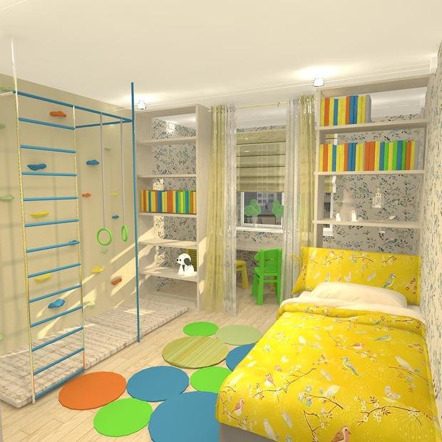 Фото из портфолио дизайн-проект 2-х комнатной квартиры в стиле эко – фотографии дизайна интерьеров на INMYROOM