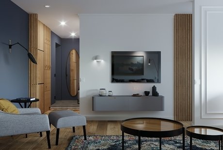 Дизайн однокомнатной квартиры