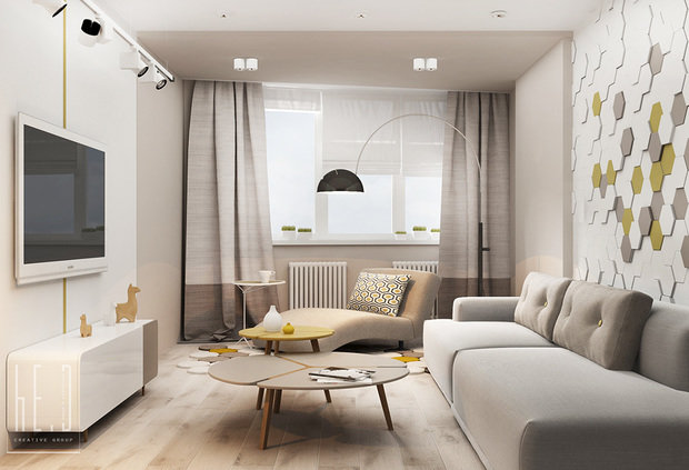 Фото из портфолио Blue details – фотографии дизайна интерьеров на INMYROOM