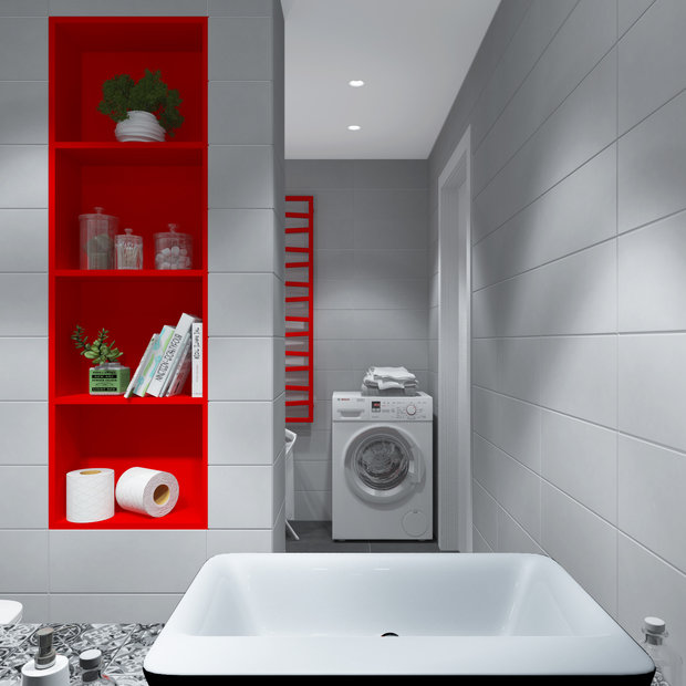 Фото из портфолио IKEA рулит! Бюджетная квартира – фотографии дизайна интерьеров на INMYROOM