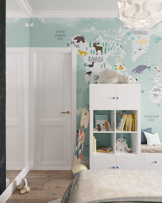 Фото из портфолио Современная классика в Москве 80кв – фотографии дизайна интерьеров на INMYROOM