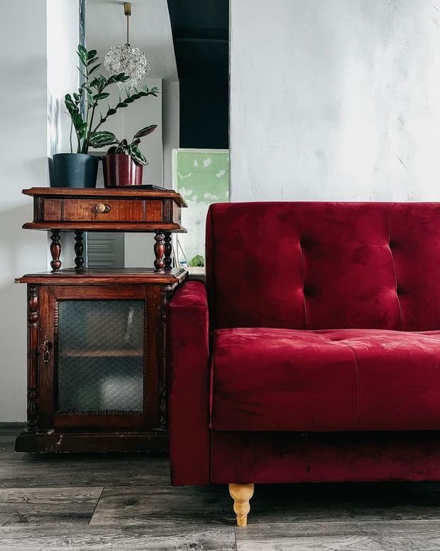 Фотография: Гостиная в стиле Лофт, Эклектика, Кухня и столовая, Ремонт на практике, ремонт сталинки – фото на INMYROOM