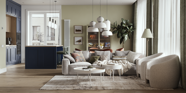 Фото из портфолио 1 + 1 = 3 – фотографии дизайна интерьеров на INMYROOM