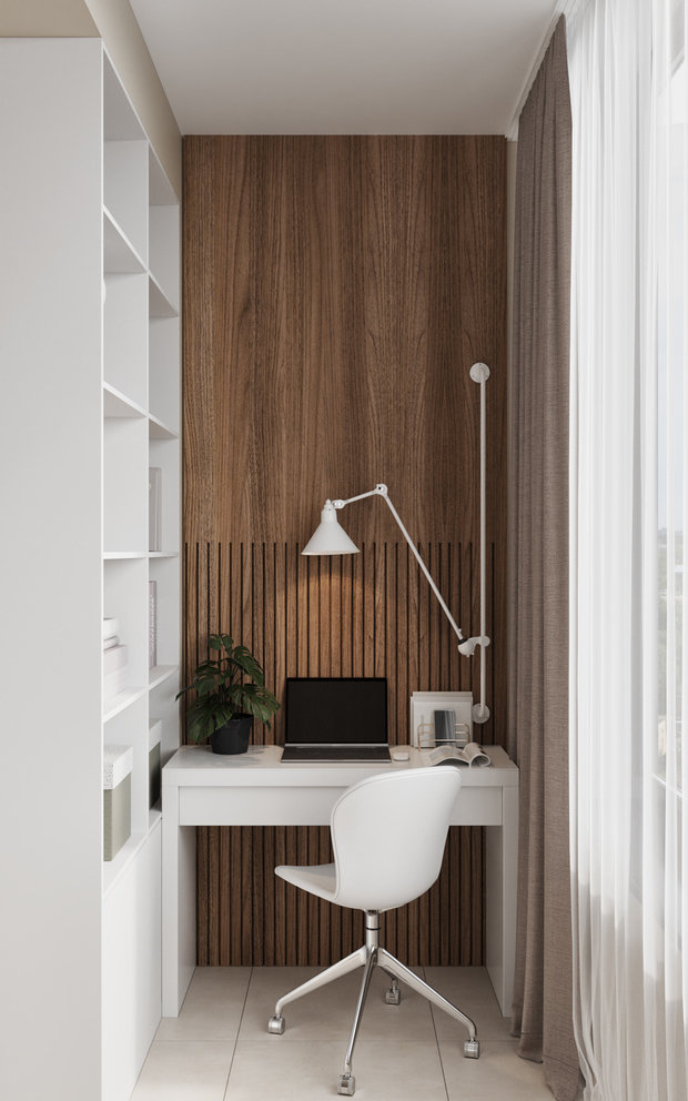 Фото из портфолио Квартира 72 кв.м. в современном стиле в Квартал 38А. – фотографии дизайна интерьеров на INMYROOM