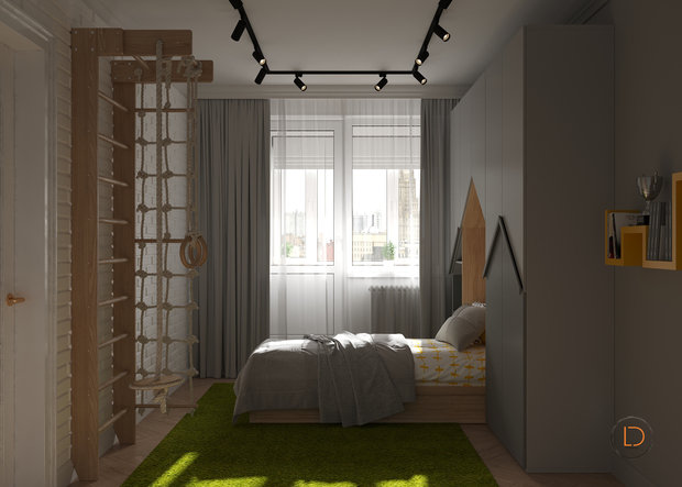 Фото из портфолио Детская – фотографии дизайна интерьеров на INMYROOM