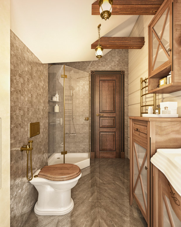 Фото из портфолио Дом в Московской области – фотографии дизайна интерьеров на INMYROOM