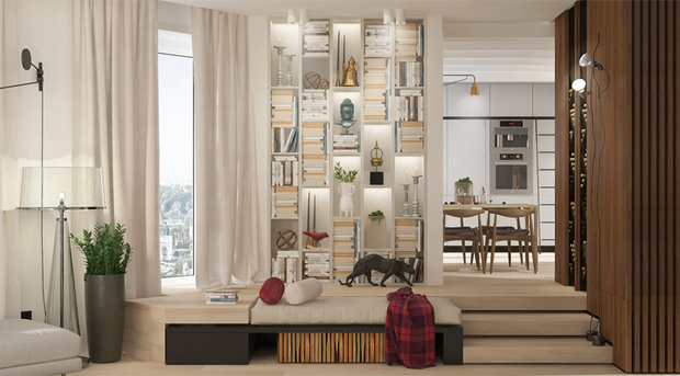 Фото из портфолио Проект "Natural Colors" – фотографии дизайна интерьеров на INMYROOM