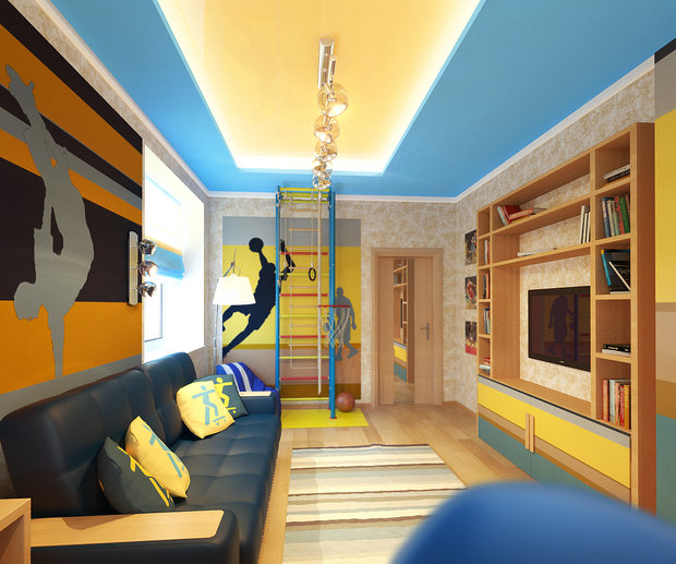 Фото из портфолио квартира  с треугольной кухней – фотографии дизайна интерьеров на INMYROOM