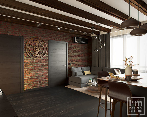 Фото из портфолио APARTMENT WITH A MEN'S CHARACTER – фотографии дизайна интерьеров на INMYROOM