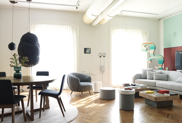 Фото из портфолио Гостиная – это визитная карточка дома – фотографии дизайна интерьеров на INMYROOM