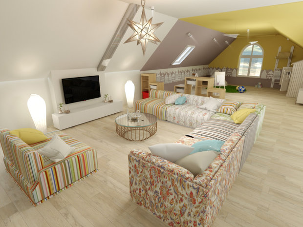 Фото из портфолио Американская классика в поселке "Европа" – фотографии дизайна интерьеров на INMYROOM