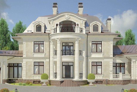 Дизайн проект интерьера и фасада загородного дома в ЖП Мэдисон Парк