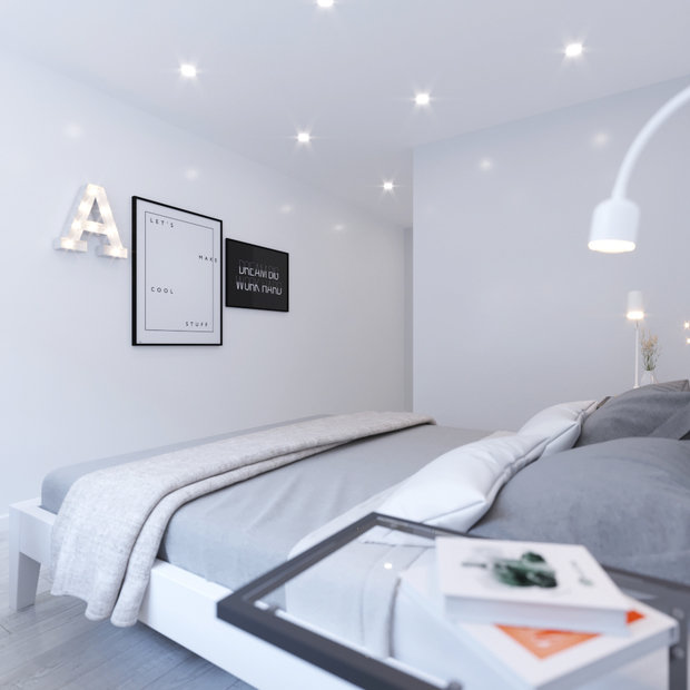 Фото из портфолио Квартира в скандинавском стиле для молодой семьи  – фотографии дизайна интерьеров на INMYROOM