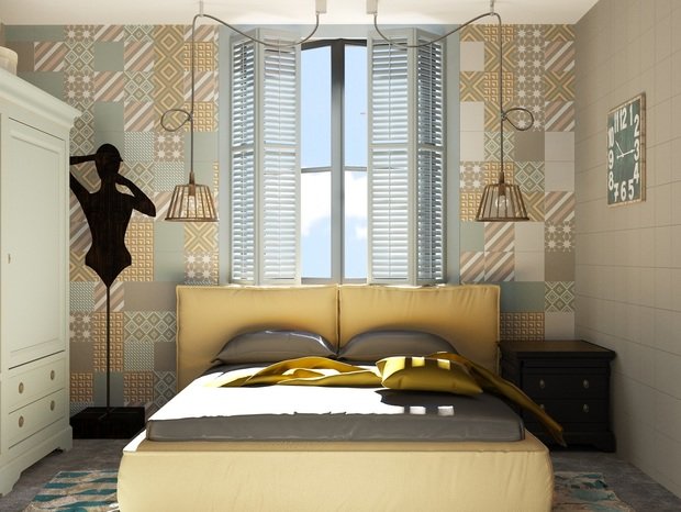 Фото из портфолио богемная квартира с использованием белорусского керамогранита и плитки – фотографии дизайна интерьеров на INMYROOM