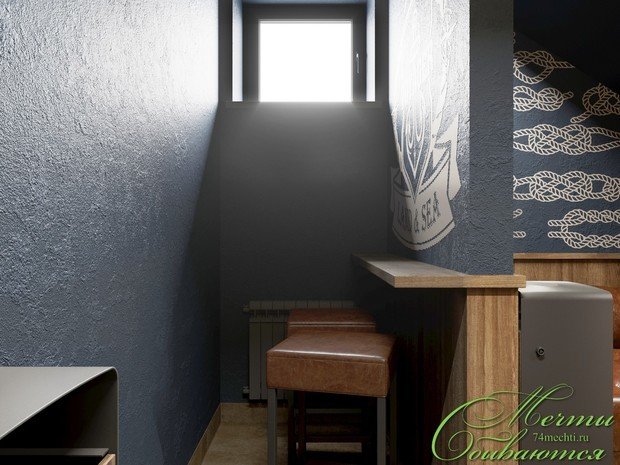 Фото из портфолио Бильярд на крыше – фотографии дизайна интерьеров на INMYROOM