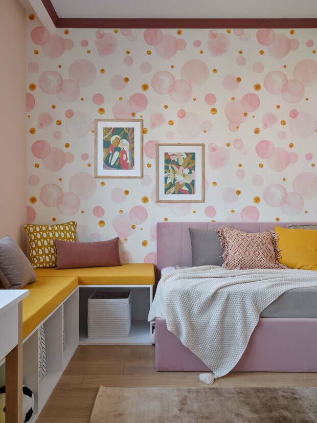 Фотография: Детская в стиле Современный, Минимализм, Квартира, Проект недели, Красногорск, Монолитный дом, 4 и больше, Более 90 метров, Екатерина Краснокутская – фото на INMYROOM