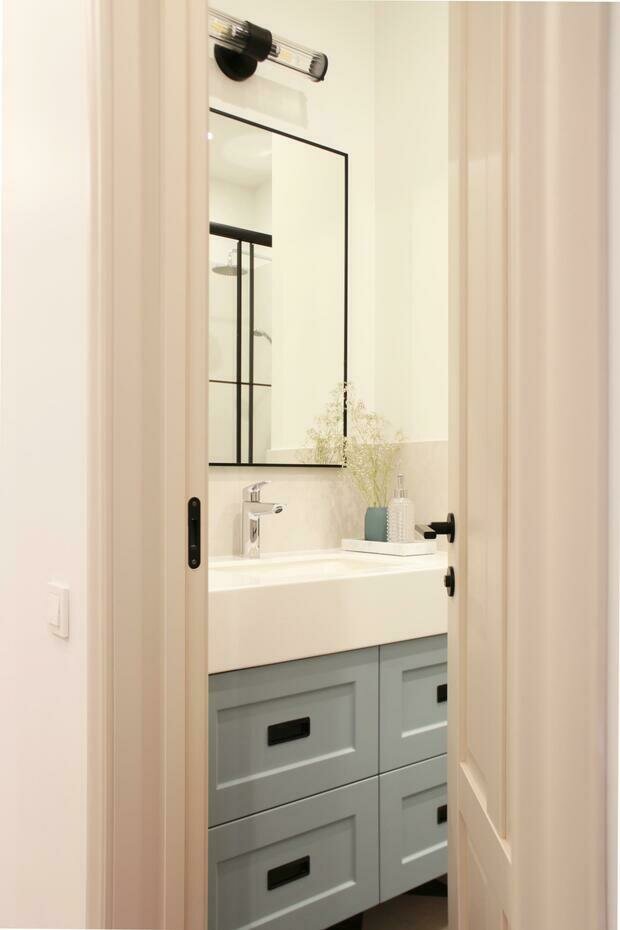 Фотография: Ванная в стиле Современный, Эклектика, Классический, Квартира, Проект недели, Казахстан, 2 комнаты, 60-90 метров, Алматы, Dune Interiors – фото на INMYROOM