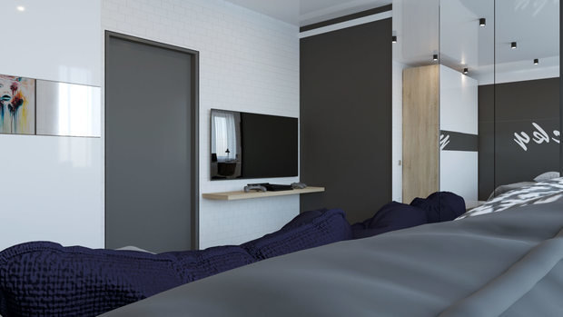 Фото из портфолио Квартира в стиле минимализм – фотографии дизайна интерьеров на INMYROOM