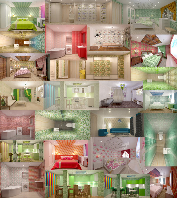 Фото из портфолио Квариры Видное – фотографии дизайна интерьеров на INMYROOM