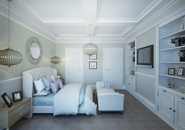 Фото из портфолио Лиловые мечты – фотографии дизайна интерьеров на INMYROOM