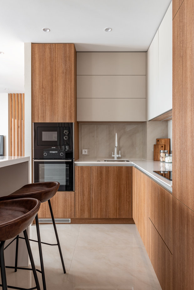 Фото из портфолио Трёхкомнатная квартира 100 кв. м. в ЖК «Новые сады» (г. Пенза) – фотографии дизайна интерьеров на INMYROOM