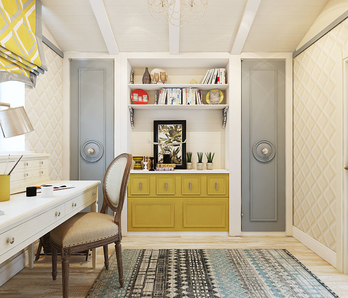 Фотография: Кабинет в стиле Прованс и Кантри, Классический, Современный, Дом, Проект недели, интерьер кабинета, кухня-гостиная дизайн, Челябинск, Валерия Стенникова, Insomnia, американский стиль – фото на INMYROOM Фотография: Кабинет в стиле Прованс и Кантри, Классический, Современный, Дом, Проект недели, интерьер кабинета, кухня-гостиная дизайн, Челябинск, Валерия Стенникова, Insomnia, американский стиль – фото на INMYROOM