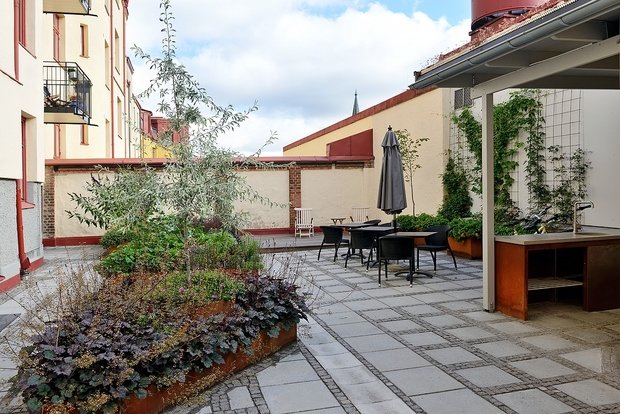 Фото из портфолио Квартира с собственной террасой на крыше – фотографии дизайна интерьеров на INMYROOM