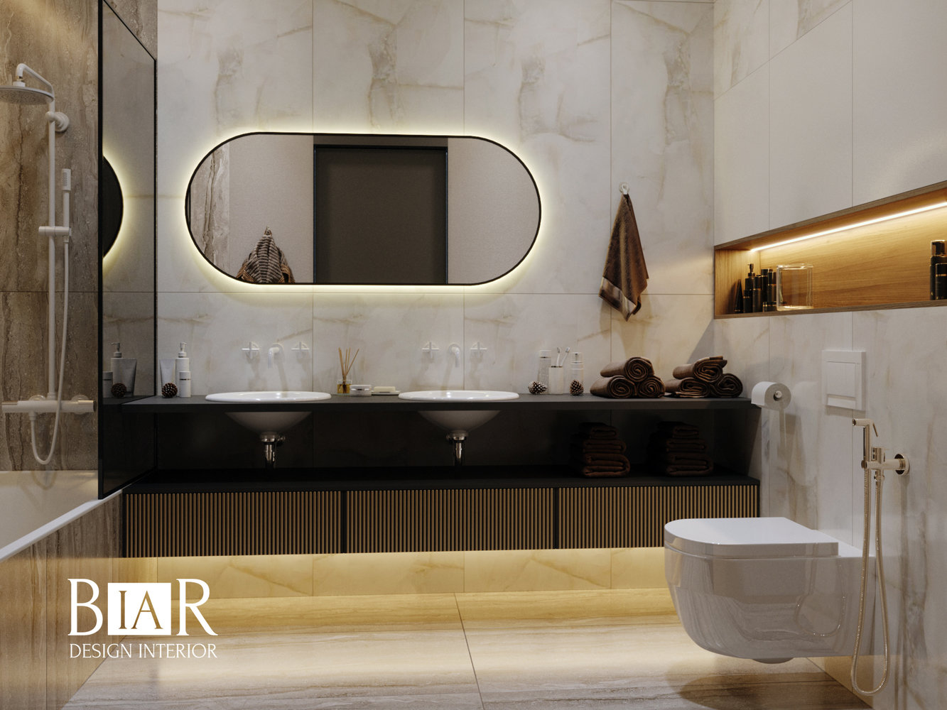 Фото из портфолио Дизайн квартиры в Астане (ЖК Хайвил) - трехкомнатная – фотографии дизайна интерьеров на INMYROOM Фото из портфолио Дизайн квартиры в Астане (ЖК Хайвил) - трехкомнатная – фотографии дизайна интерьеров на INMYROOM