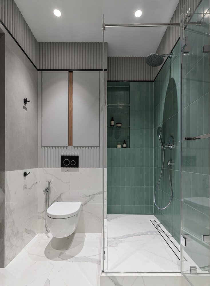 Фотография: Ванная в стиле Современный, Квартира, Проект дня, Москва, 3 комнаты, 60-90 метров, Archbutik – фото на INMYROOM Фотография: Ванная в стиле Современный, Квартира, Проект дня, Москва, 3 комнаты, 60-90 метров, Archbutik – фото на INMYROOM