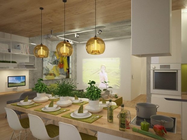 Фотография: Кухня и столовая в стиле Лофт, Эко – фото на INMYROOM