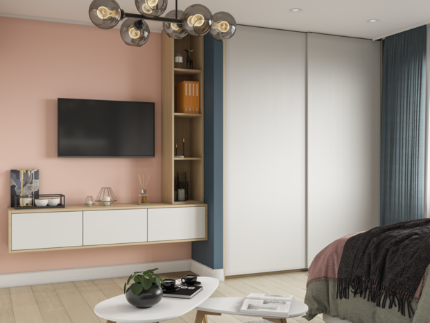 Фото из портфолио Однокомнатная квартира 44 кв.м. – фотографии дизайна интерьеров на INMYROOM