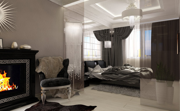 Фото из портфолио Спальня – фотографии дизайна интерьеров на INMYROOM