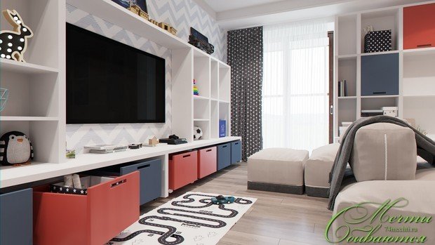 Фото из портфолио Игровая комната – фотографии дизайна интерьеров на INMYROOM