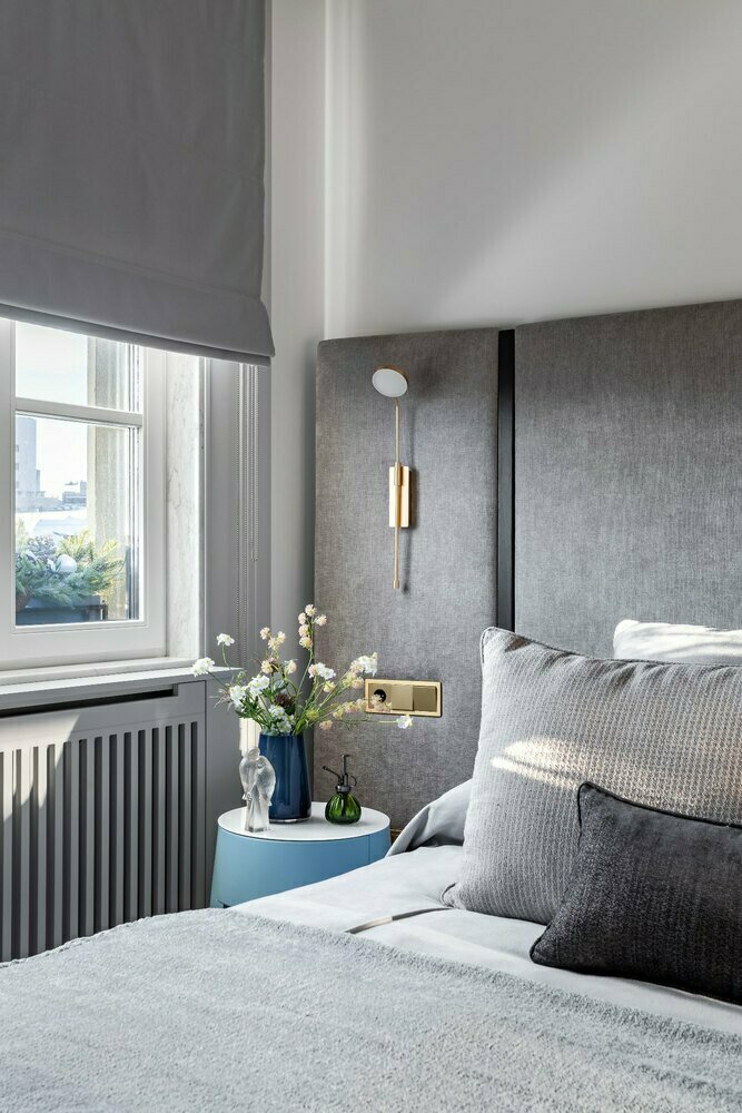 Фотография: Спальня в стиле Современный, Декор и DIY, Проект дня, Москва, Татьяна Иванова, 3 комнаты, 60-90 метров, Рождество, комфортный интерьер, декор новогодний – фото на INMYROOM